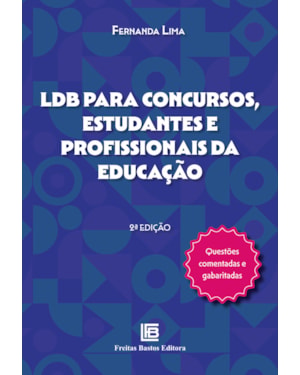LDB PARA CONCURSOS, ESTUDANTES E PROFISSIONAIS DA EDUCAÇÃO