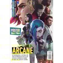 LEAGUE OF LEGENDS: ARCANE - SUPERPÔSTER CINEMA E SÉRIES