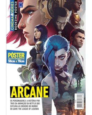 LEAGUE OF LEGENDS: ARCANE - SUPERPÔSTER CINEMA E SÉRIES