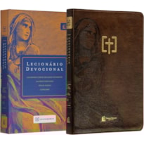 LECIONÁRIO DEVOCIONAL, CAPA LUXO COM SLIPCASE - PLANO DE LEITURA BÍBLICA TRIENAL COM SALMOS E ORAÇÃO, ORGANIZADO PELO CALENDÁRIO LITÚRGICO CRISTÃO