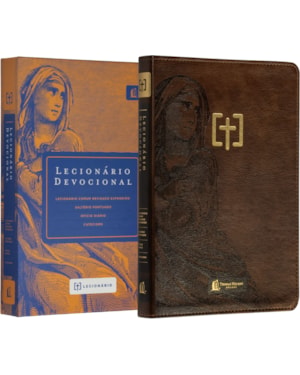 LECIONÁRIO DEVOCIONAL, CAPA LUXO COM SLIPCASE - PLANO DE LEITURA BÍBLICA TRIENAL COM SALMOS E ORAÇÃO, ORGANIZADO PELO CALENDÁRIO LITÚRGICO CRISTÃO