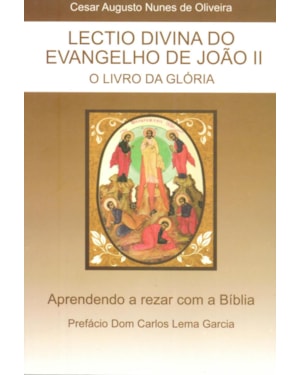 LECTIO DIVINA DO EVANGELHO DE JOÃO II - O LIVRO A GLÓRIA