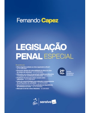 LEGISLAÇÃO PENAL ESPECIAL - 21ª EDIÇÃO 2026