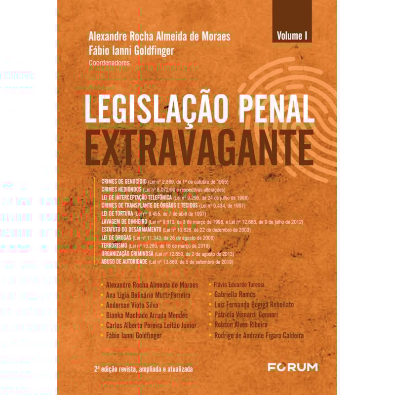 Legislação penal extravagante: volume i