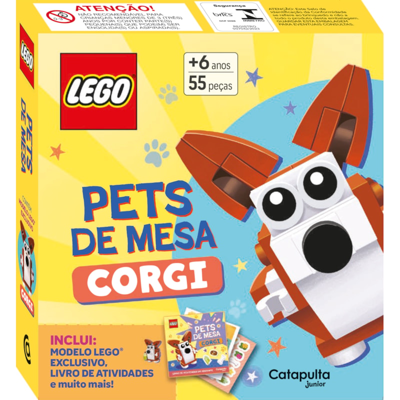 LEGO BOOKS PETS DE MESA: CORGI