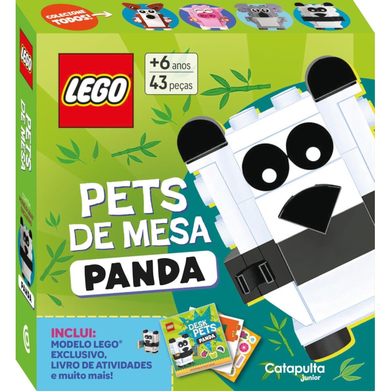 LEGO BOOKS PETS DE MESA: PANDA