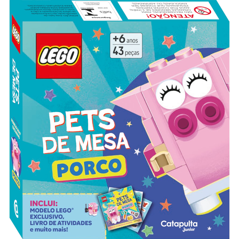 LEGO BOOKS PETS DE MESA: PORCO