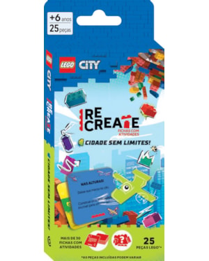 LEGO BOOKS RECREATE CIDADE SEM LIMITES!