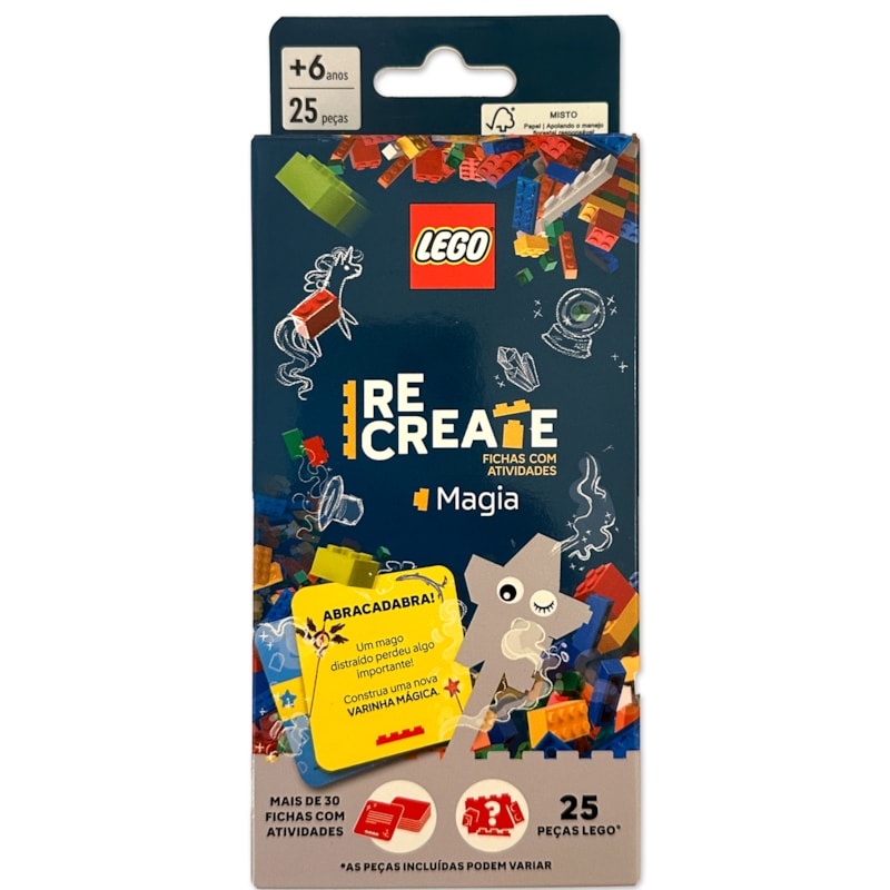 LEGO BOOKS RECREATE MAGIA
