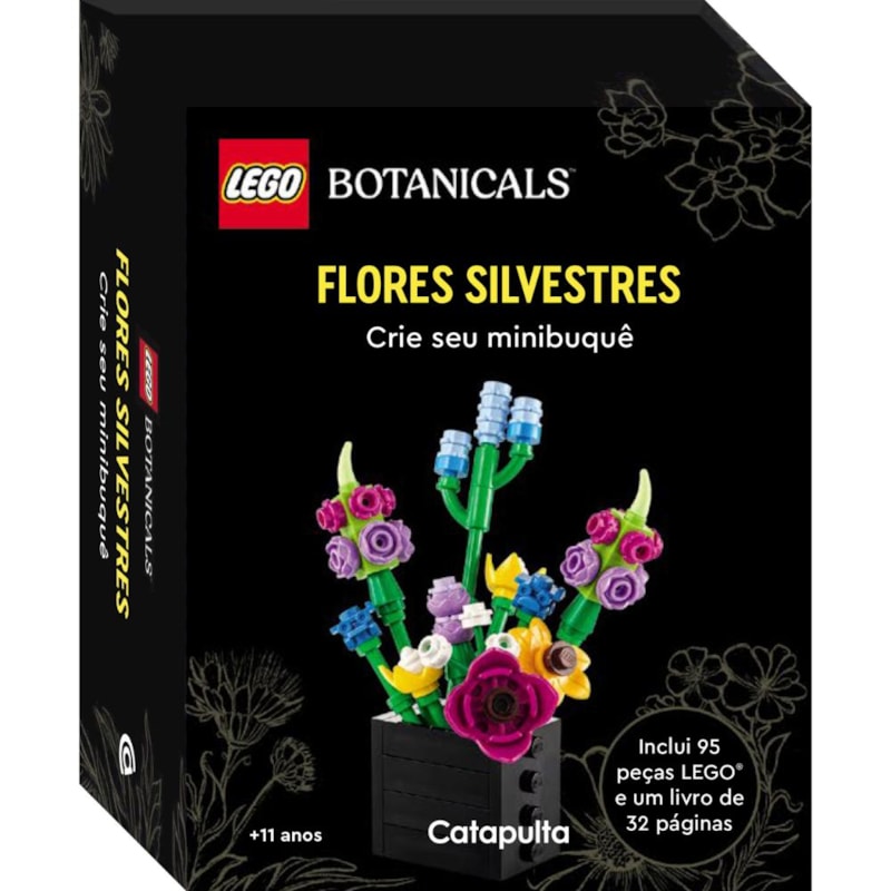 LEGO BOTANICALS - FLORES SILVESTRES - CRIE SEU MINIBUQUÊ