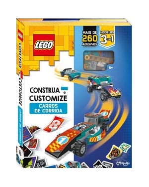 LEGO CONSTRUA E CUSTOMIZE CARROS DE CORRIDA
