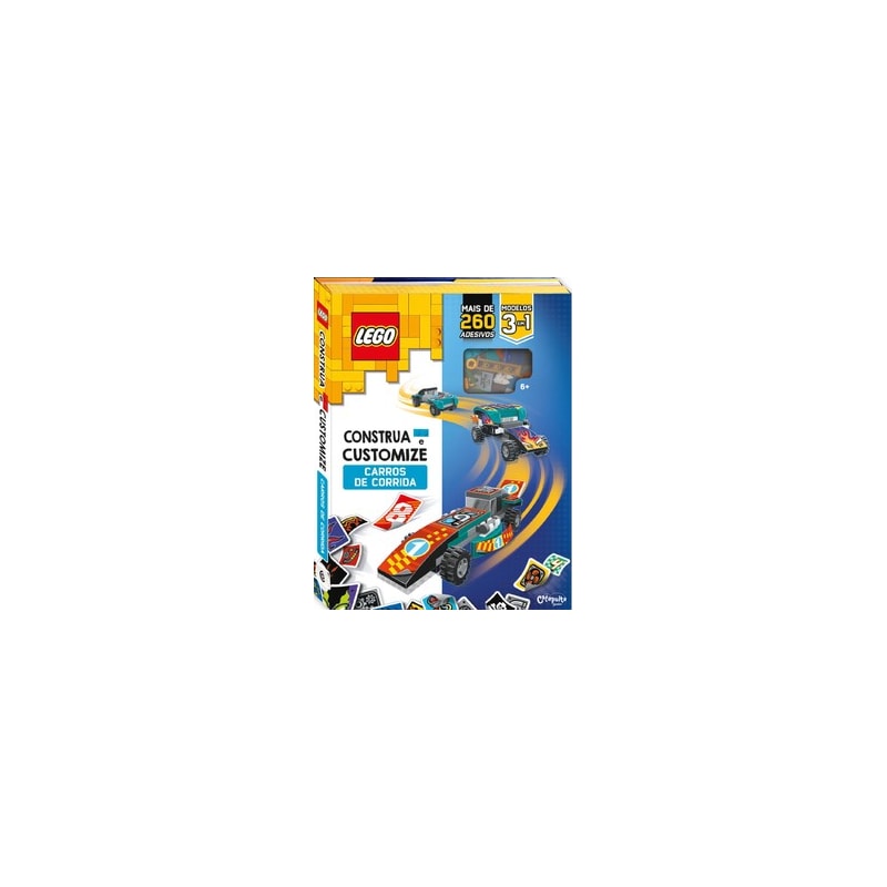 LEGO CONSTRUA E CUSTOMIZE CARROS DE CORRIDA