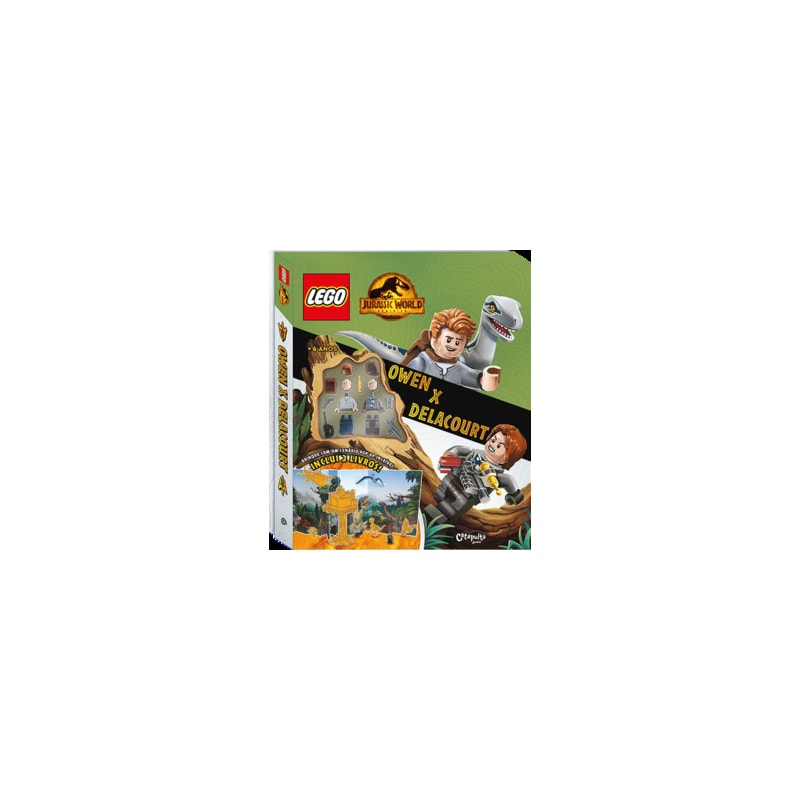 LEGO JURASSIC WORLD OWEN X DELACOURT