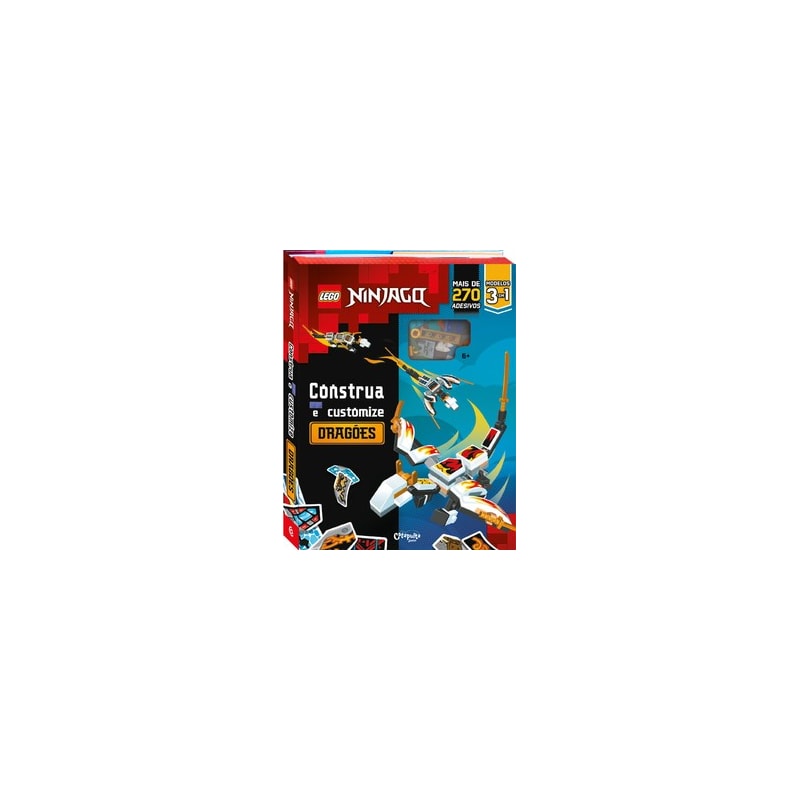 LEGO NINJAGO CONSTRUA E CUSTOMIZE: DRAGÕES