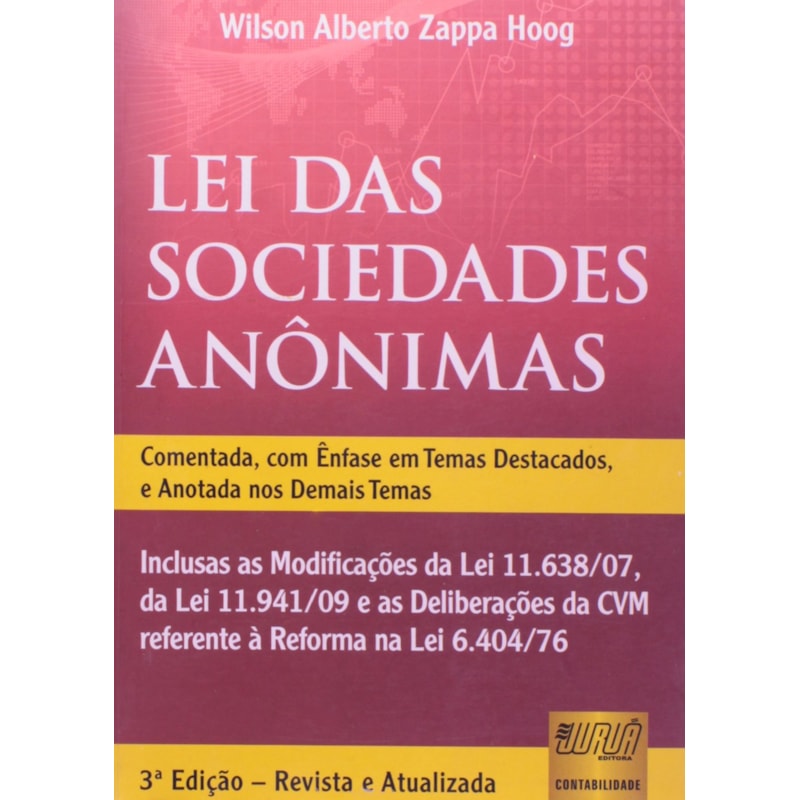 LEI DAS SOCIEDADES ANONIMAS - INCLUSAS AS MODIFICACOES DA LEI 11.638/07, DA - 3