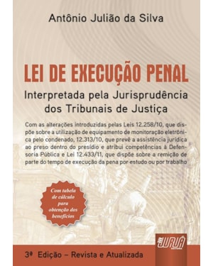 LEI DE EXECUÇÃO PENAL - INTERPRETADA PELA JURISPRUDÊNCIA DOS TRIBUNAIS DE JUSTIÇA