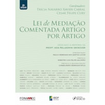 LEI DE MEDIAÇÃO COMENTADA ARTIGO POR ARTIGO