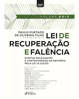 LEI DE RECUPERAÇÃO E FALÊNCIA: PONTOS RELEVANTES E CONTROVERSOS PELA LEI 14.112/2020 - 1ª ED - VOL 2