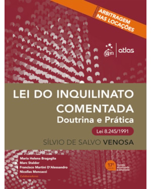 LEI DO INQUILINATO COMENTADA 17ª EDIÇÃO 2026