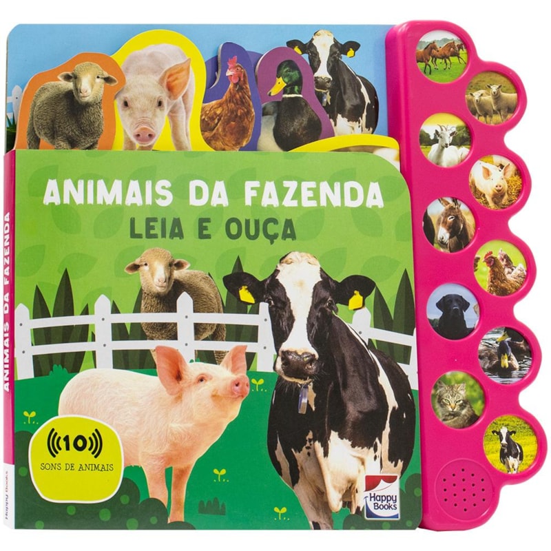 LEIA E OUÇA: ANIMAIS DA FAZENDA