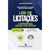 LEIS DE LICITAÇÕES COMPARADAS ARTIGO POR ARTIGO