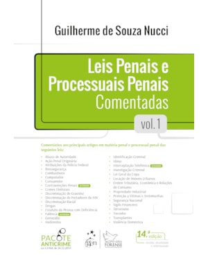 Leis Penais e Processuais Penais Comentadas - Vol. 1