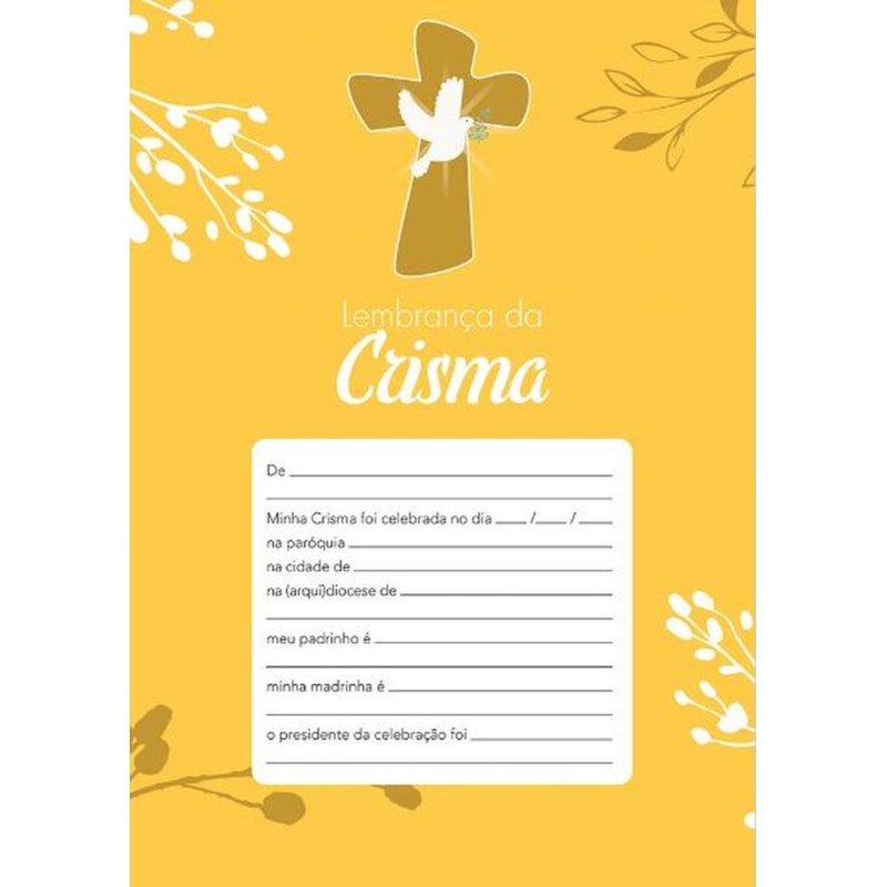 LEMBRANÇA DA CRISMA 1