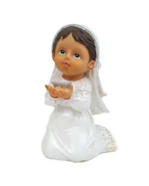 LEMBRANÇA PRIMEIRA COMUNHÃO MENINA 12,5CM DE ALTURA