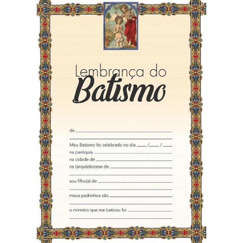 LEMBRANÇAS DO BATISMO 2