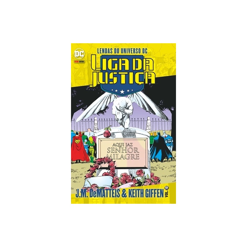 Lendas do universo dc: liga da justiça vol. 10