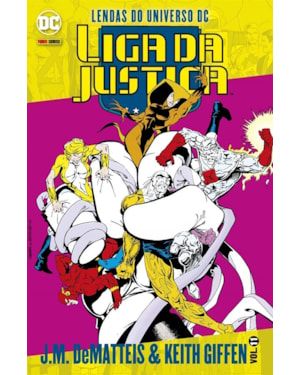 Lendas do universo dc: liga da justiça vol. 11