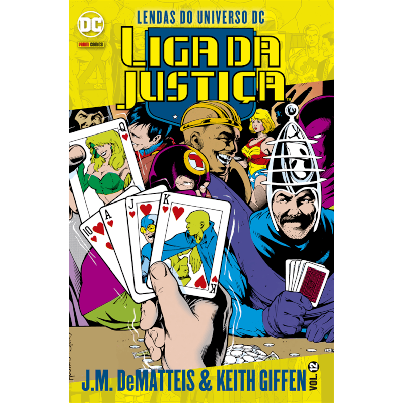 Lendas do universo dc: liga da justiça vol. 12