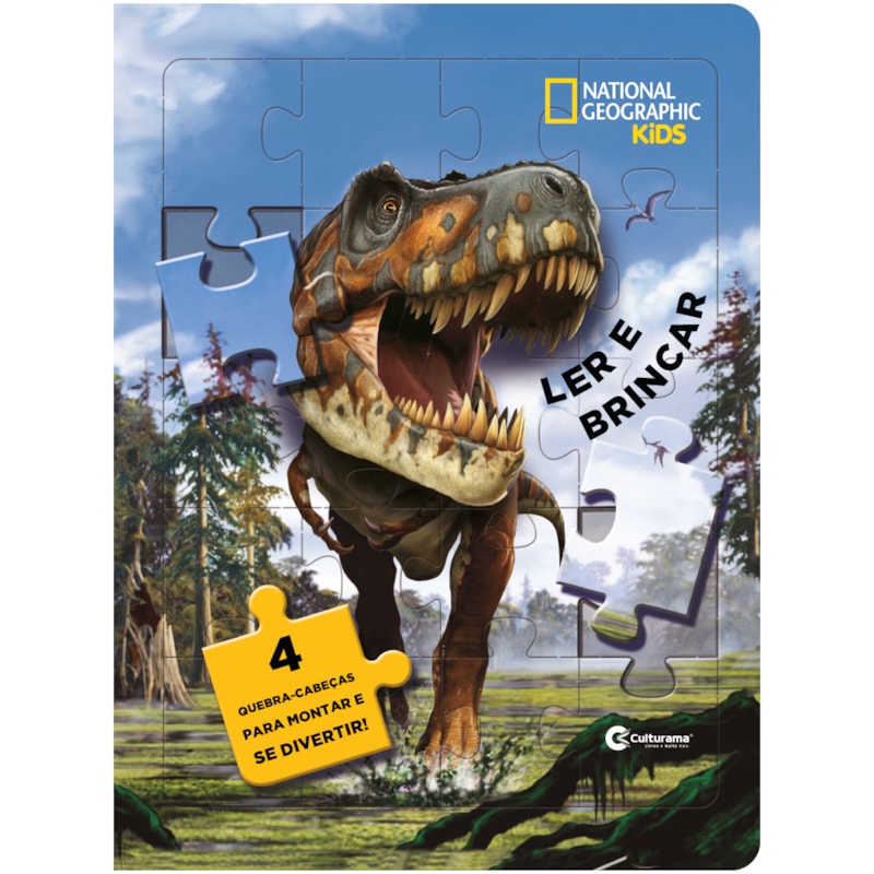 LER E BRINCAR DINOSSAUROS - NATIONAL GEOGRAPHIC
