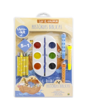LER & COLORIR: BÍBLIA PARA COLORIR, A