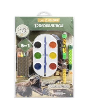 LER & COLORIR: DINOSSAUROS