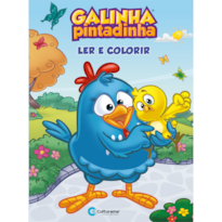 LER E COLORIR - GALINHA PINTADINHA