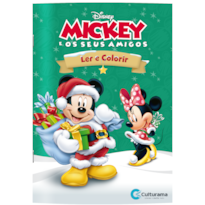 LER E COLORIR MICKEY E AMIGOS - NATAL
