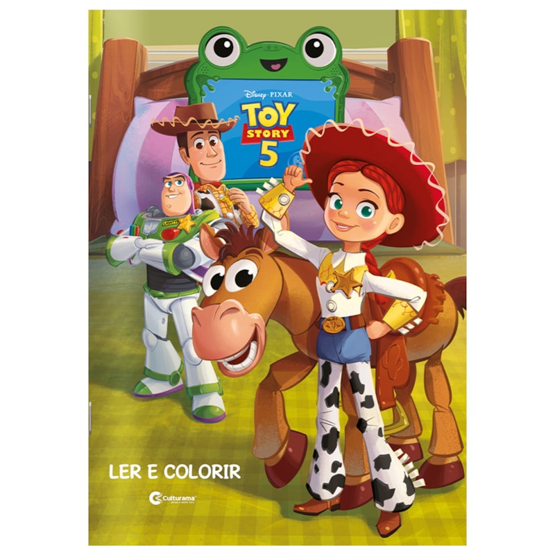 LER E COLORIR TOY STORY 5