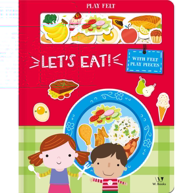 Let´s eat! - With felt play pieces