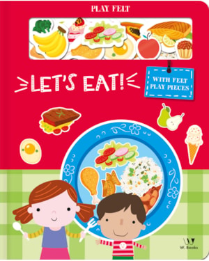 Let´s eat! - With felt play pieces
