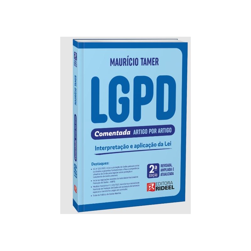 LGPD - COMENTADA ARTIGO POR ARTIG