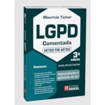 LGPD - COMENTADA ARTIGO POR ARTIGO - 3ª EDIÇÃO