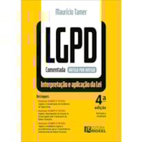 LGPD - COMENTADA ARTIGO POR ARTIGO