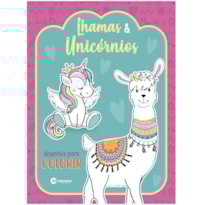 LHAMAS E UNICÓRNIOS DESENHOS PARA COLORIR