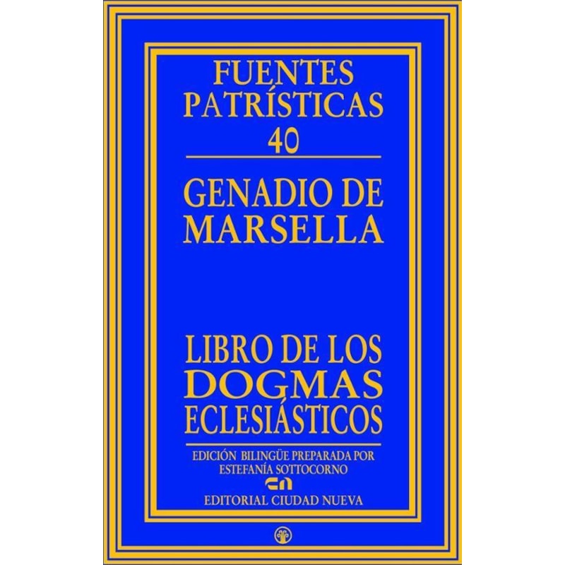 LIBRO DE LOS DOGMAS ECLESIÁSTICOS