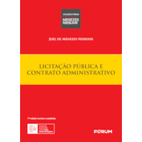 LICITAÇÃO PÚBLICA E CONTRATO ADMINISTRATIVO