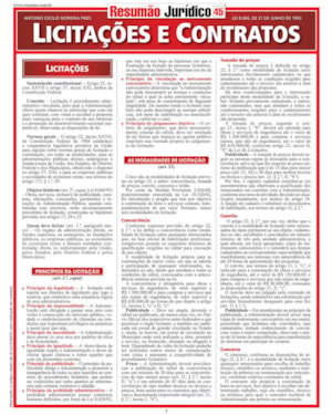 LICITACOES E CONTRATOS - 1
