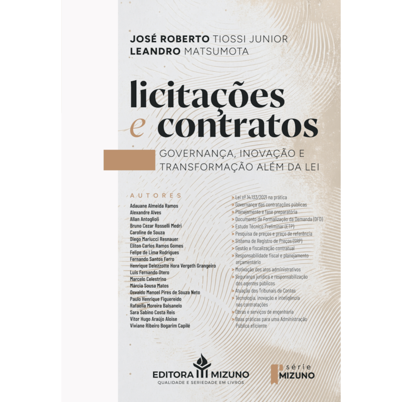 Licitações e contratos: governança, inovação e transformação além da lei