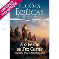 LIÇÕES BÍBLICAS ADULTOS PROFESSOR CAPA DURA ANOTAÇÕES 2º TR. 2025
