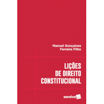 LIÇÕES DE DIREITO CONSTITUCIONAL - 1ª EDIÇÃO 2017